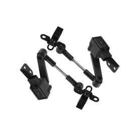 VekAuto No.15124929 Suspension Ride Height Level Sensor for Hummer H2 2003-2009/ Rear Left Right Headlight Level Sensor/Durable Metal/ 1 Pair Black Auto Accessories