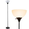 Newhouse Lighting 71-in. Charles Black Modern Standing Lamp NHFL-CH-BK, Floor