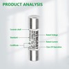 Wengart Cylinder PV Fuse WGPV-30S, DC1500V 15A, 10 x 38