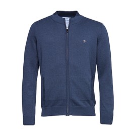 FYNCH-HATTON Men's Cardigan-Zip Cardigan, Night, M EU, Night, M