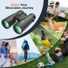 Adorrgon 15x45 HD Binoculars for Adults High Powered with Phone