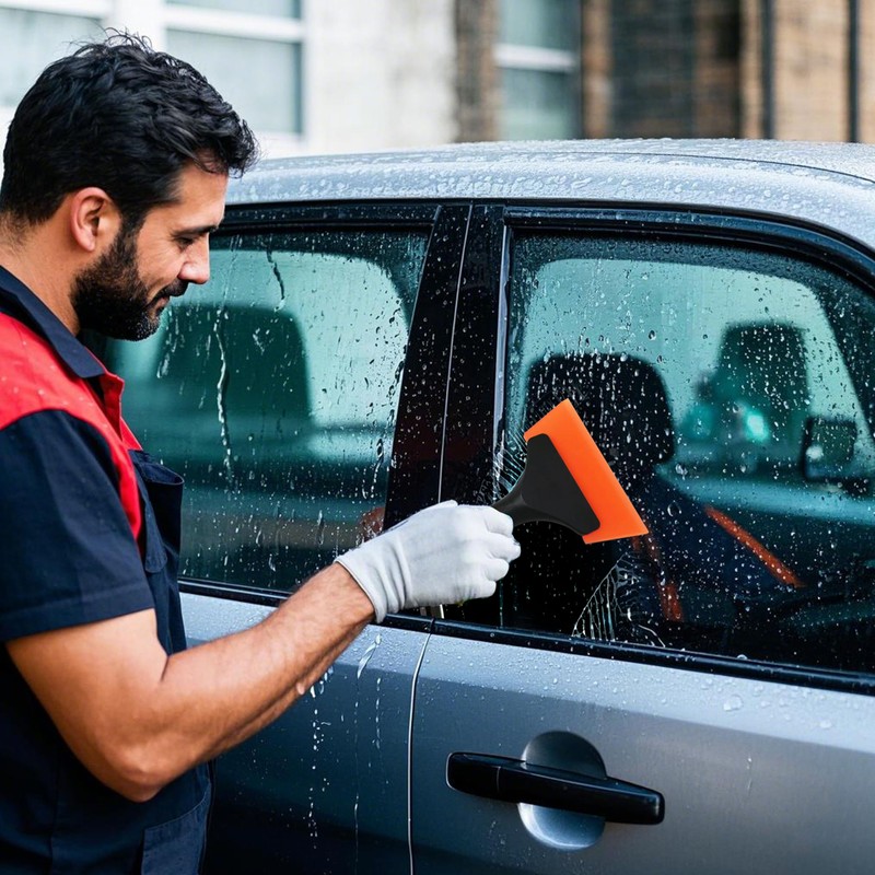 Small Squeegee car Window Squeegee Silicone Squeegee for Window Door