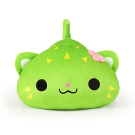 Onsoyours Cute Kitten Cactus Plush Toy Stuffed Animal Kitty Soft Cactus Cat Plush Pillow for Kids (Cactus Cat, 12")