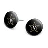 Vanderbilt University Logo Novelty Silver Plated Stud Earrings