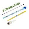 Lopenle 12 Pieces Adorable Astronauts Pencils Novelty Spaceman Stacking Pencils