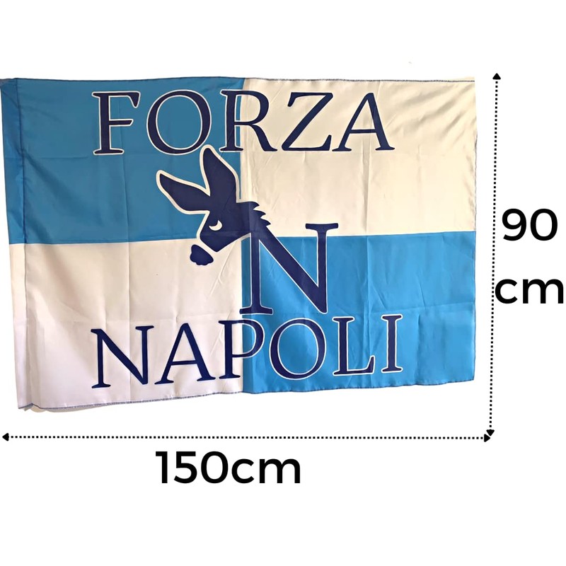 NARAMAKI® Naples Flag and Scarf - Flag 90 x 150
