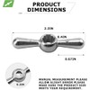 LASCO 01-5095 Metal Outside Faucet Hose Bibb Tee Handle, 16