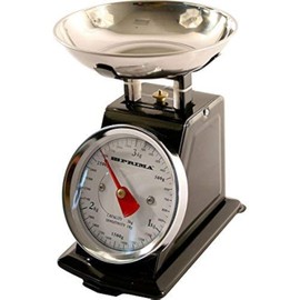 3kg Traditional Retro Mechanical Kitchen Weighing Scales (BLACK)
