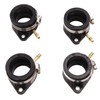 4 Pcs Carburetor Intake Manifold Boots 16065‑028 Rubber Inlet Joint