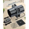 Wathai 120mm x 38mm 4 Inch Small Exhaust Fan 12V