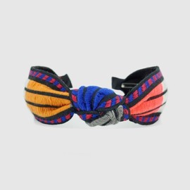 Lara 라라 에스닉 스트라이프 헤어밴드-블랙(LALAH207BK) Lala Ethnic Stripe Hairband - Black (LALAH207BK)