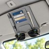 Car Sun Visor Organizer for Cards & Glasses – Multifunction