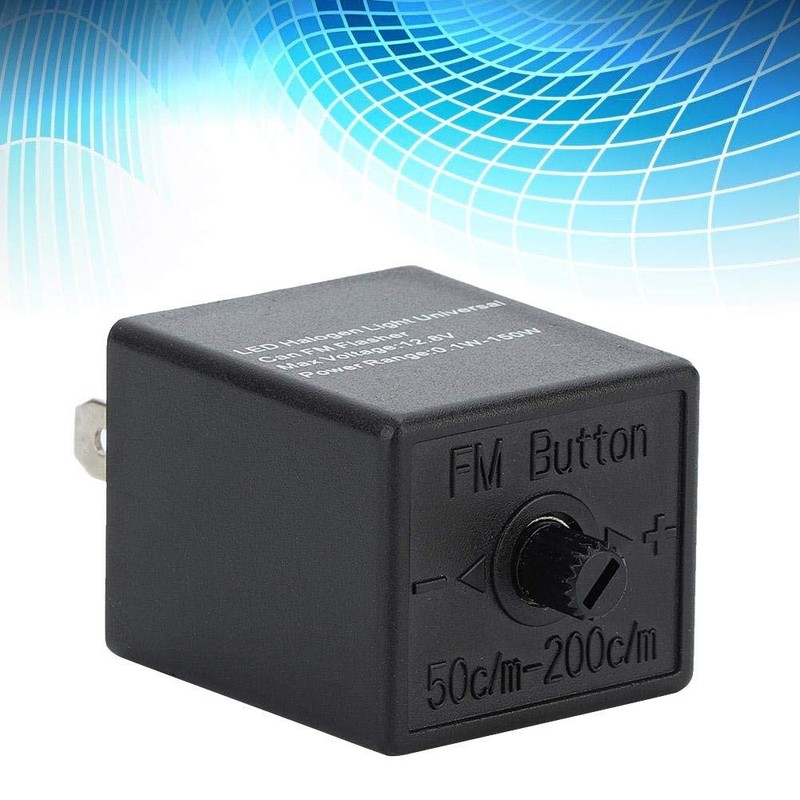 Suuonee LED Flasher Relay, Universal 12 V 24 V 3