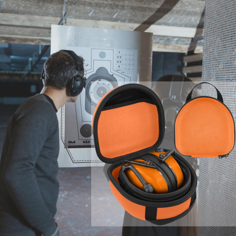 co2CREA Protective Case for Walker's ‎GWP-BTPAS/GWP-SF-PBTM Compact 25dB NRR Collapsible