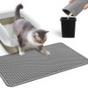 Powools Cat Litter Mat Large Litter Trapping Mat - 24""x17"",