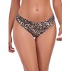 RELLECIGA - Parte inferior de bikini de talle bajo para