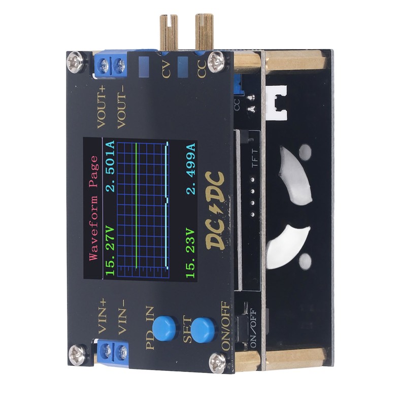 DC Buck Boost Converter Adjustable Voltage CC CV Power Supply