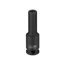 Jetech 3/4-Inch Drive 7mm Deep Impact Socket with 6-Point Design, Heat-Treated Chrome Molybdenum Alloy Steel, Metric
