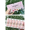 Labiales Gelatinosos Flor Cristal, Paquete De 6 Unidades