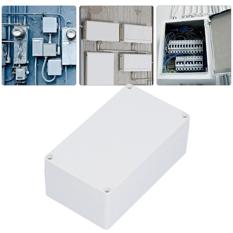 Junction Box Plastic Waterproof Tools Power Wiring Instrument Case for