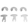 6PCS Diamond Segment Oscillating Blades Woodworking Carbide Multifunctional Saw Blade