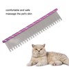 Pet Hair Removal Comb Rugged Durable Reusable Comfortable Open Knot