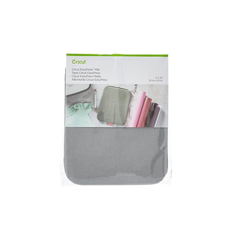 Cricut EasyPress Mat, 20.3 cm x 25.4 cm, Grey, 20.3cm