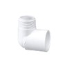 PVC 90 Degree Elbow Pipe Connector – 3/4 inch MNPT