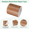 M METERXITY 2-Roll Wood Grain Repair Tape, 2.24in x 15ft