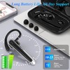 Sisism Bluetooth Headset, Wireless Bluetooth Earpiece with LED Display Charging