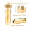 Taicols 20 Kobra 3Barss Nozzle Kits, Suitable for 8PCS 0.4mm