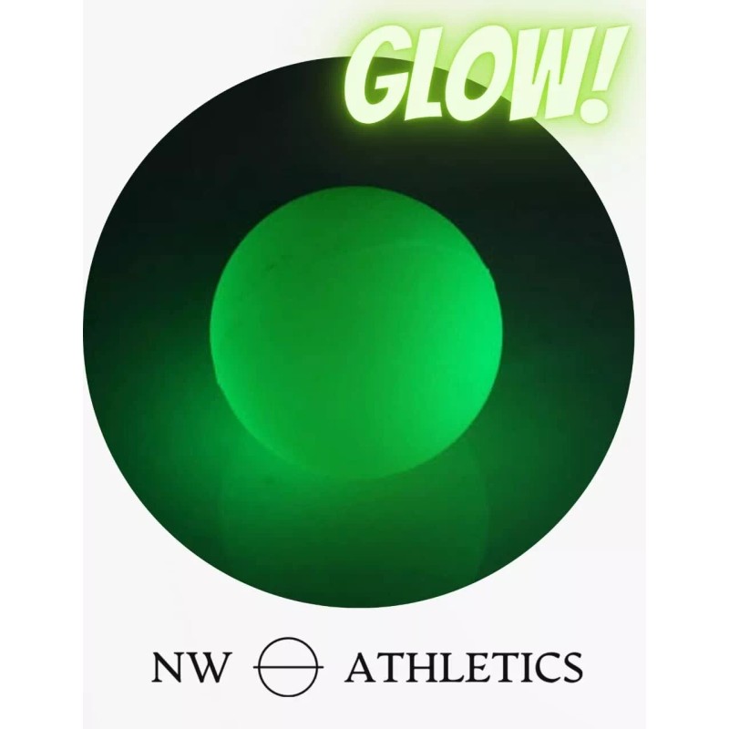 NW Athletics Glow in the Dark Lacrosse Ball-2 Pack-The Original
