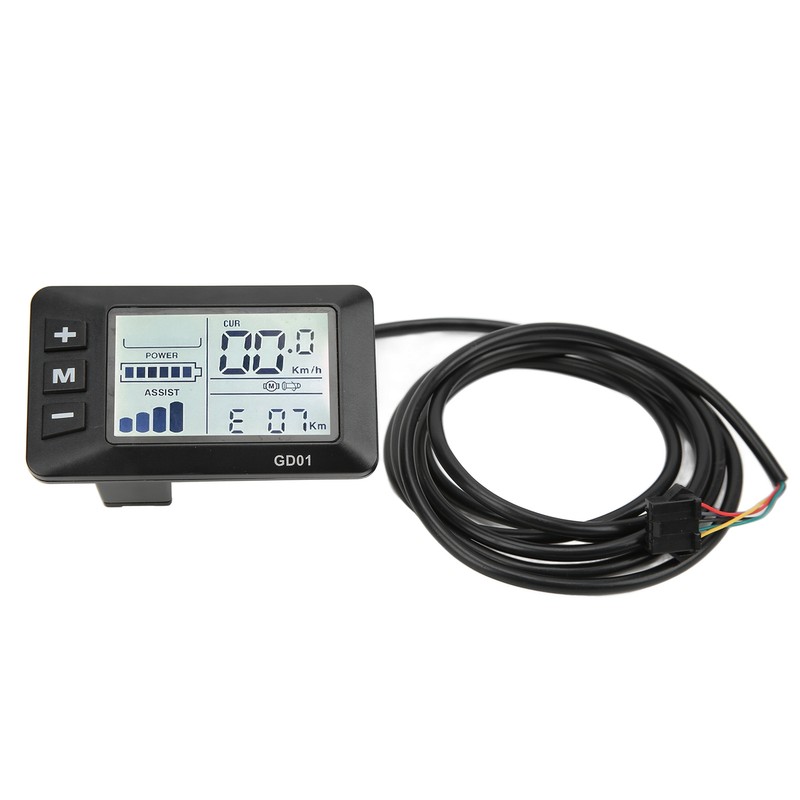 Electric Bicycle Display LCD Meter Bicycle Lithium Battery Modification Accessories