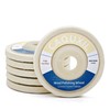 CAQUXIL 5PCS Wool Polishing Wheel Disc 4.5" x 7/8", Wool