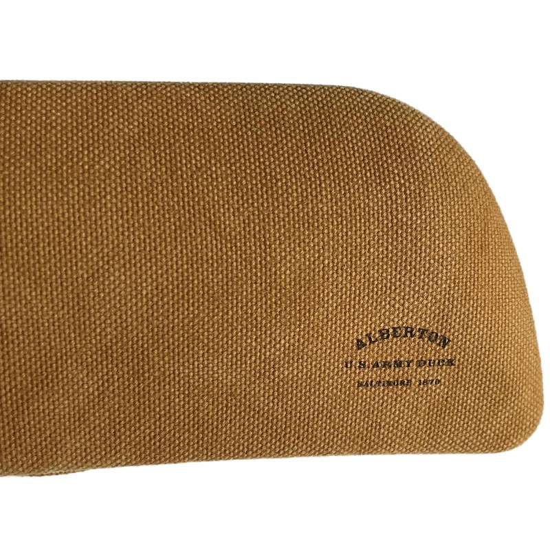 SAKAE A-701 Crescent Army Duck Glasses Case, Genuine American Duck