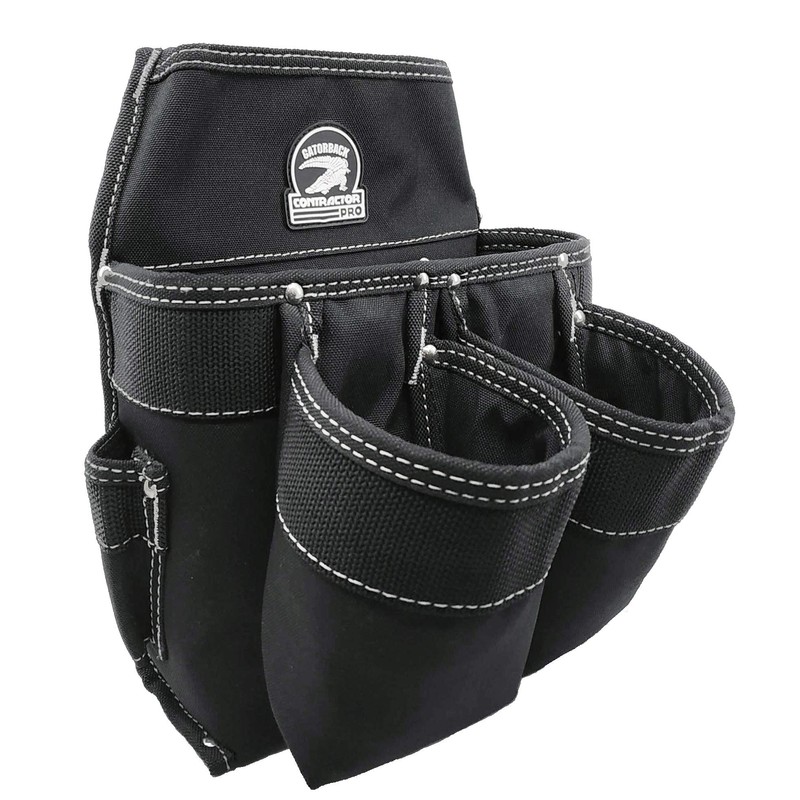 Professional Electrian's Tool and Fastener Pouch Set (tool belt ready)