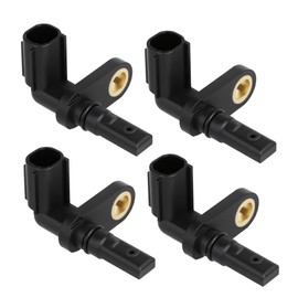 ABS Wheel Speed Sensor Front Left and Right Replacement for Toyota Tundra 4.0L 4.6L 4.7L 5.7L 2007-2017,for Toyota Sequoia 4.6L 4.7L 5.7L 2008-2017 Replace OE 89543-0C020 895430C020 4PCS