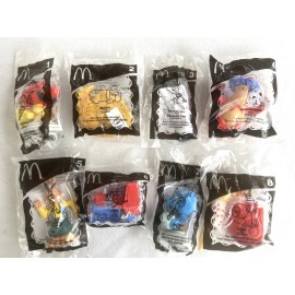 McDonald's 2006 DOOGAL Magic Roundabout TRAIN Brian Snail Toy COMPLETE Set Of 8