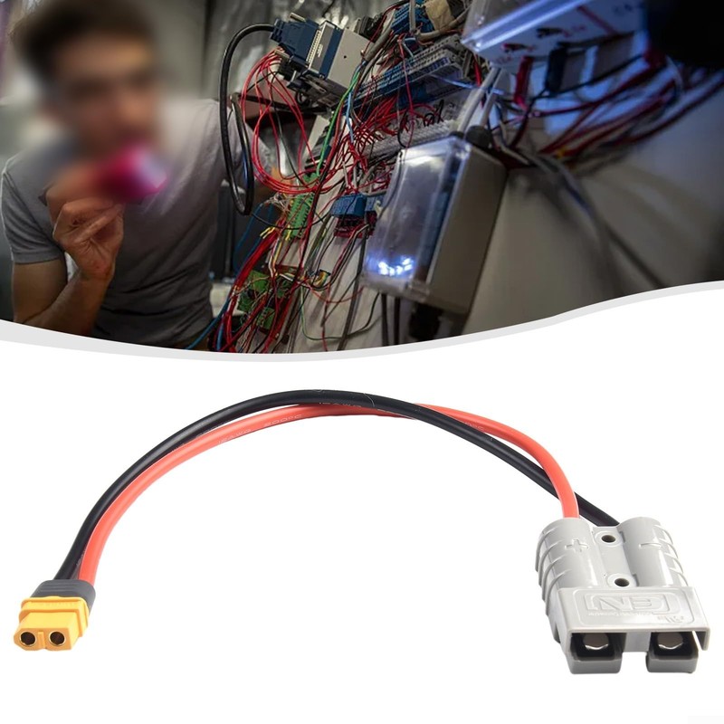 Anderson Plug to XT60 Adapter to Solar Panel Connector 50A