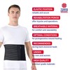 TOROS-GROUP Atmungsaktiv Postpartum Gürtel/Postoperative Binder Bauch Band Elastische 24 cm