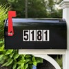 1.5 Inch Self Adhesive Number for Mailbox, Reflective Mailbox Number