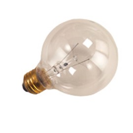 Halco Lighting Technologies G25CL40 T8U2FR12/850/DIR/LED 5003 40W G25 CL MED 130V Incandescent Bulb