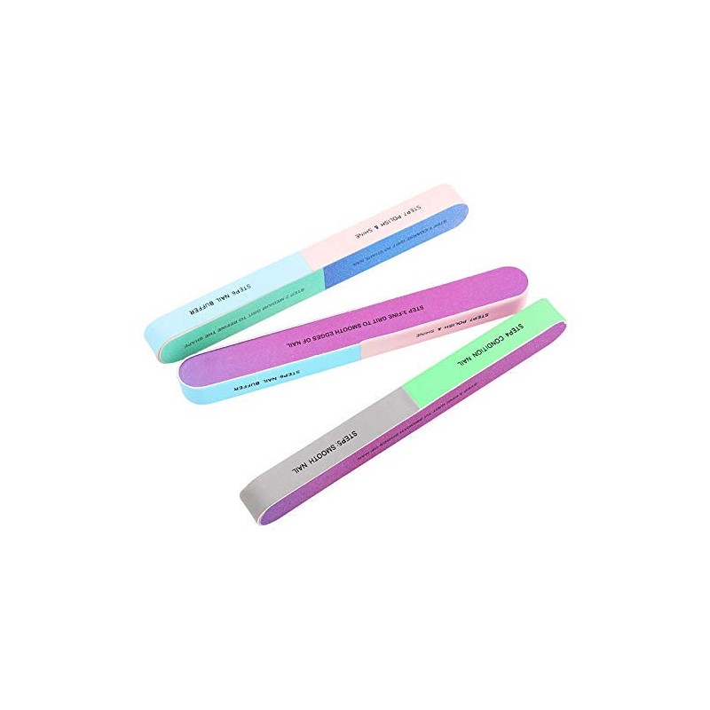 Uñas Limas, Nail Art Manicure Pedicure Tool Lijado de uñas