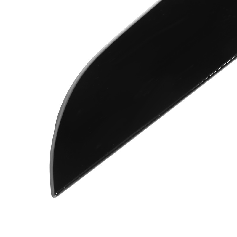 2pcs Rear Back Window Side Spoiler Glossy Black Maintenance Replacement