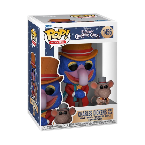 Funko POP! and Buddy: the Muppet Christmas Carol - Gonzo With Rizzo - the Muppets - Collectable Vinyl Figure - Gift Idea - Official Merchandise - Toys for Kids & Adults - Movies Fans