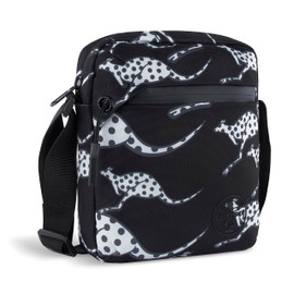 Chiemsee Jump N Fly Small RPET Shoulder Bag Messenger Bag, black