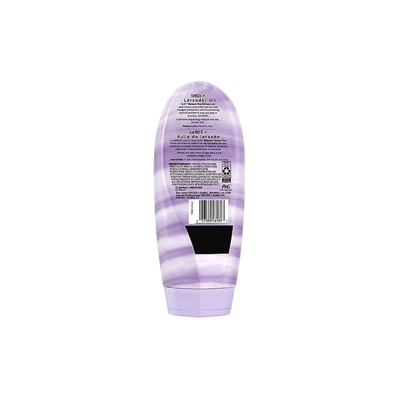 Olay Moisture Ribbons Plus Shea + Lavender Oil Body Wash,