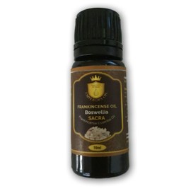 10ml Boswellia Sacra, Pure Frankincense essential oil, Aromatherapy for internal and external use, bottled in UK.