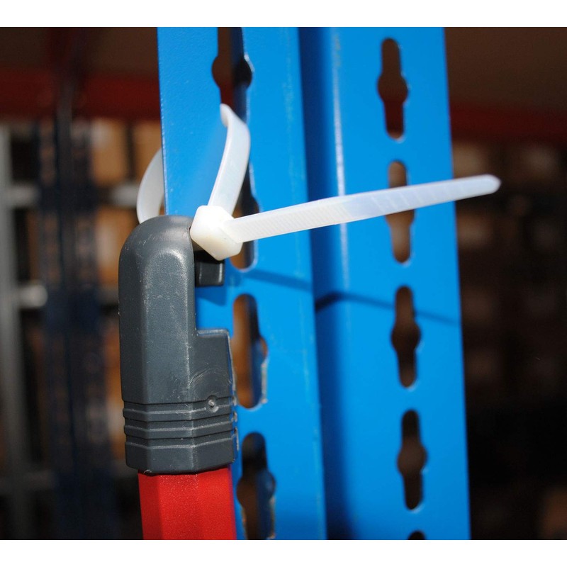 Pack of 100 Cable Ties Red 100 mm x 2.5