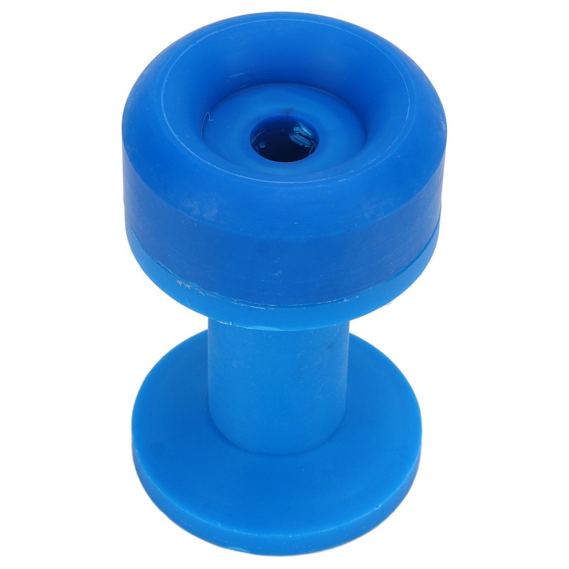 3pcs Trailer Bow Stop Roller Blue PVC Keel Roller Wear